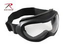 10379 Rothco Windstorm Tactical Goggles - Black W/clear Lens / 'ce'