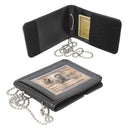 1138 Rothco Leather Neck Identification Holder