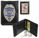 1139 ROTHCO LEATHER NECK ID BADGE HOLDER