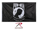 1563 Rothco Deluxe Pow-mia Flag 3' X 5'