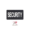 27785 Rothco Pvc Security Patch W/hook Back- Blk/white