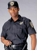 30020 Rothco Short Sleeve Uniform Shirt - Navy Blue