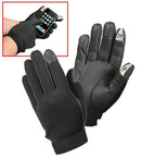 3409 ROTHCO TOUCH SCREEN NEOPRENE DUTY GLOVES - BLACK