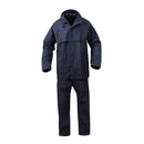3770 Rothco 2 Piece PVC Coated Nylon Rainsuit - Navy Blue