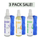 Flawless Yoga Mat Cleaner 3 Pack (8 oz each Bottle)