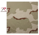 4040 Rothco Tri-Color Desert Camo Bandana