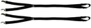 Footloop Style Shirt Holders - Black - 2 Per Box
