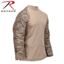 45020 Rothco Tactical Airsoft Combat Shirt - Desert Digital Camo