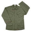 4687 Rothco Vintage Vietnam Fatigue Shirt Rip-stop - Olive