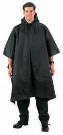 4958 Rothco Rip-stop Poncho - Black