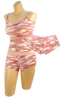4976 Rothco Women's Baby Pink Camo Tank Top