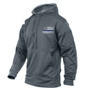 52075 Rothco Thin Blue Line Concealed Carry Hoodie - Grey