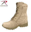 Rothco 5357 Mens Forced Entry 8" Deployment Boots With Side Zipper