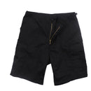 5903 Rothco Zipper Fly BDU Combat Shorts - Black