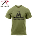 67707 Rothco Don't Tread On Me Vintage T-Shirt - Olive Drab