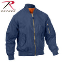 6330 Rothco Lightweight MA-1 Flight Jacket - Navy Blue