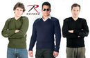 6345 Rothco Acrylic V-neck Sweater