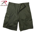 7053 Rothco Olive Drab Rip-Stop B.D.U. Combat Shorts