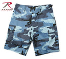 65218 Rothco BDU Shorts Poly/cotton - Sky Blue Camo