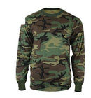 6778 Rothco Long Sleeve Camo T-Shirt - Woodland Camo