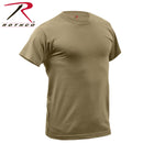 67947 Rothco Quick Dry Moisture Wicking T-Shirt - AR 670-1 Coyote Brown