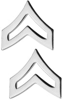 Tactical 365® Operation First Response Pair of Corporal Rank Insignia Pins for Police or Military