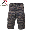 7867 Rothco Long Length Camo BDU Short - Tiger Stripe Camo