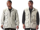 7590 Rothco Convertible Safari Jacket - Khaki