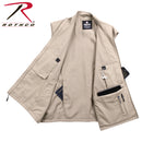 75500 / 76600 Rothco Undercover Travel Vest - Black/Khaki