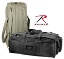8136 Rothco Canvas Mossad Duffle Bag - Black / OD