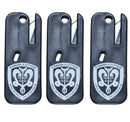 Cobra Cutter Keychain Plastic Restraint Blade Emergency Seat Belt Cutter and Box Opener | 3 Pack