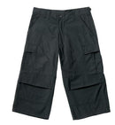 8351 Rothco 6-pocket B.D.U. Capri Pants - Black