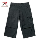 8351 Rothco 6-pocket B.D.U. Capri Pants - Black