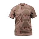 8767 Rothco Camo T-Shirts - Tri-Color Desert Camo