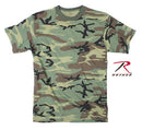 8777 Rothco T-shirt / Woodland Camo