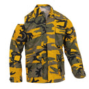 8870 Rothco Color Camo BDU Shirt - Stinger Yellow Camo