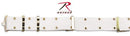 9059 Rothco GI Style Pistol Belt With Metal Buckles - White