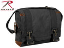 9117 Rothco Vintage Black B-15 Pilot Messenger Bag