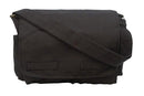 9118 ROTHCO HEAVYWEIGHT CANVAS CLASSIC MESSENGER BAG - BLACK