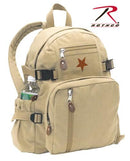 9162 Rothco Vintage Khaki Star Backpack