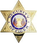 Tactical 365® Operation First Response Security Officer 6 Point Star Badge