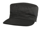 9340 ULTRA FORCETM POLY/COTTON BLACK FATIGUE CAPS