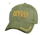 9368 DELUXE LOW PROFILE CAP - OLIVE DRAB - BORDER PATROL