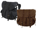 9658 ROTHCO VINTAGE CANVAS FRONT STRAP BACKPACK