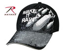 9783 Rothco Black 'Make It Rain' Deluxe Low Profile Insignia Cap