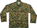 8690 Rothco Digital Camo BDU Shirts - Woodland Digital Camo