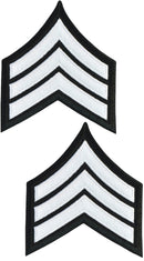Tactical 365® Operation First Response Pair of Sergeant Rank Uniform Chevron Emblem Patches