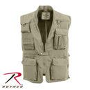 7570 Rothco Deluxe Safari Outback Vest - Khaki