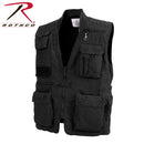 7575 Rothco Deluxe Safari Outback Vest - Black