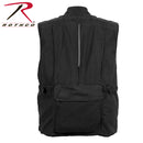 7575 Rothco Deluxe Safari Outback Vest - Black